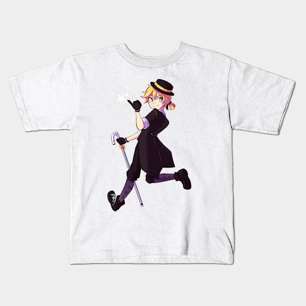 Dream Eating Monochrome Baku Kids T-Shirt by Probablynotsam